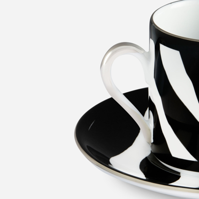 Dolce & Gabbana Porcelain Espresso Set In Multicolor