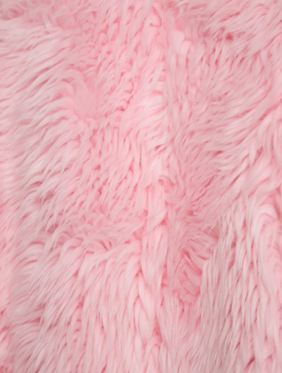 Shop Msgm Coat In Light Pink