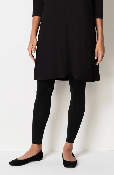 Shop Jjill J.jill Footless Tights In Black