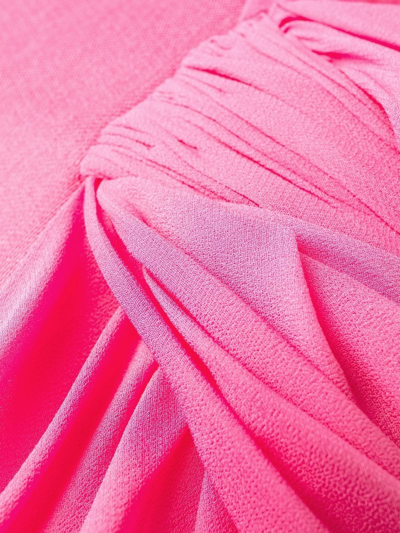 Shop Philosophy Di Lorenzo Serafini Knotted Blazer Dress In Rosa