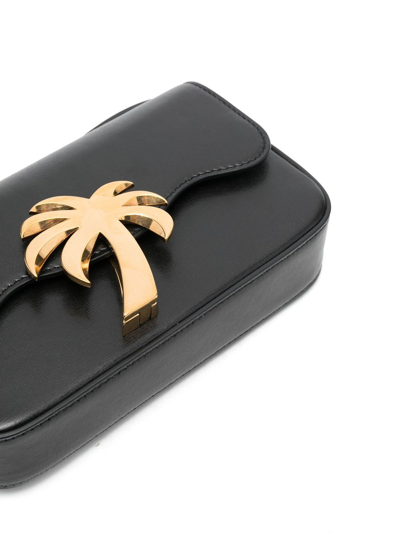 Palm Angels Palm Beach Shoulder Bag In Schwarz