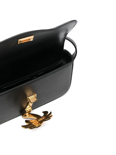 Shop Palm Angels Palm Beach Shoulder Bag In Schwarz