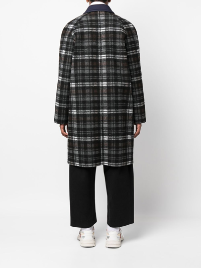 Shop Opening Ceremony Oc Patch Bonded Wool Coat In Blau