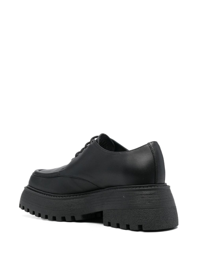 Chiara Ferragni Chunky Lace-up 60mm Brogues In Schwarz