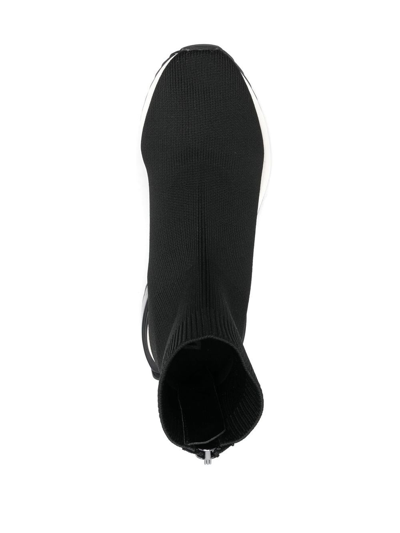 Dkny Promila Sock-style Sneakers In Schwarz