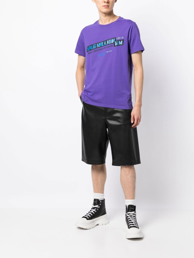 Shop Five Cm Mars To Earth Graphic T-shirt In Purple