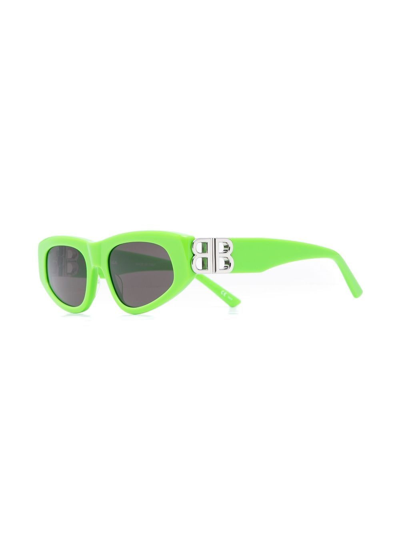 Balenciaga Bb0095s Sunglasses In Grün