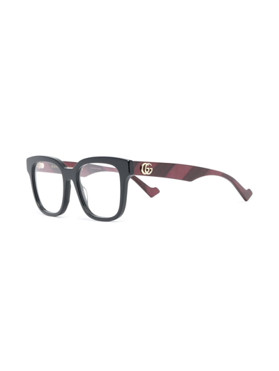 Gucci Square-frame Optical Glasses In Black