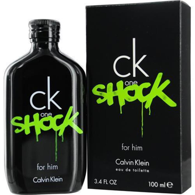 Shop Calvin Klein 216355 3.4 oz Ck One Shock Edt Spray In Black