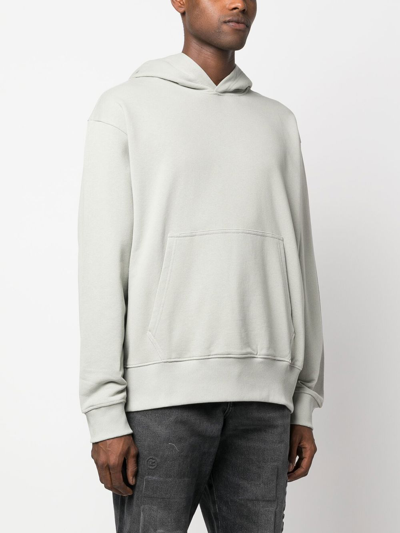 Diesel Gray Macs Hood Megoval Hoodie In Grey