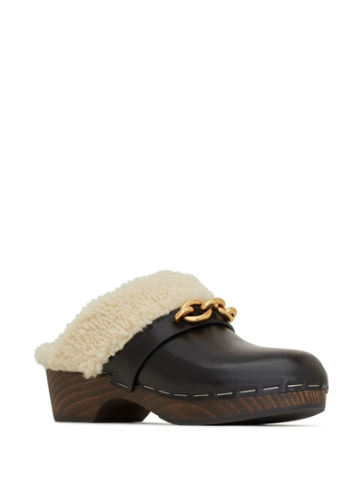 Shop Saint Laurent Toff 15 Clog Mules In Black