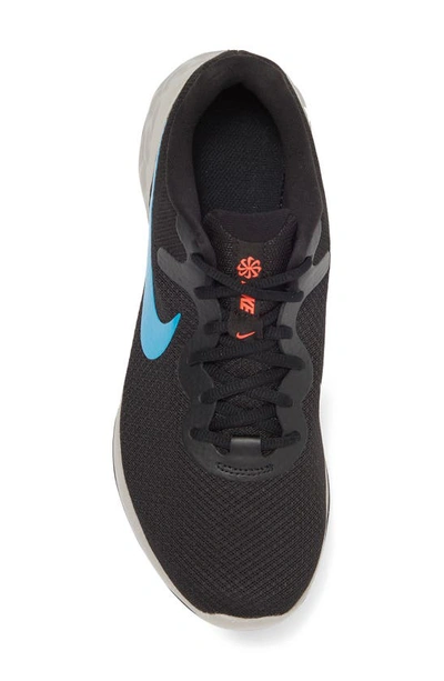 Shop Nike Revolution 6 Next Nature Road Running Shoe In Black/ Laser Blue/ Cobblestone