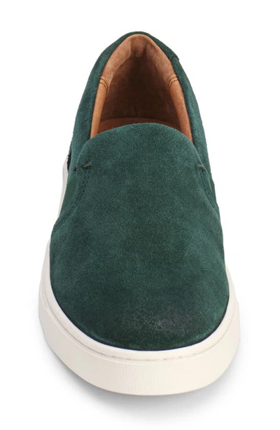 Shop Frye Ivy Slip-on Shoe In Pine - Silky Suede Leather