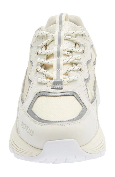 Moncler Chunky-soled Low-top Sneakers In White