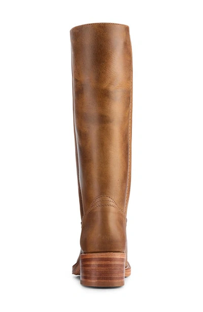 Shop Frye Campus Knee High Boot In Dark Brown - Old Town Leather