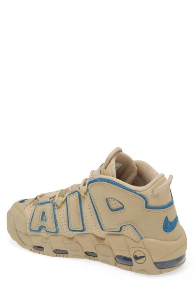 Shop Nike Air More Uptempo '96 Sneaker In Limestone/ Valerian Blue