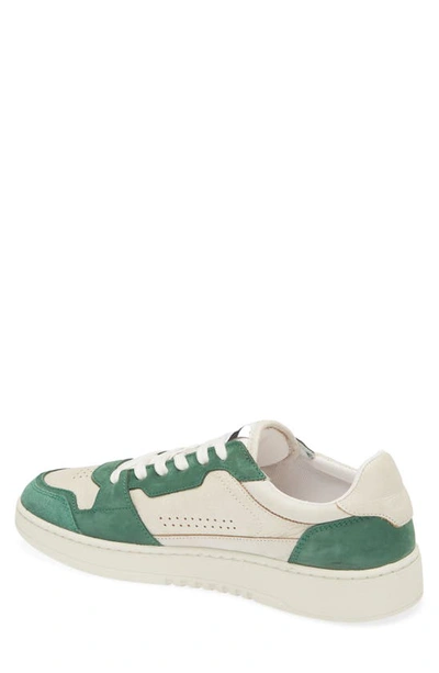 Shop Axel Arigato Dice Lo Sneaker In White/ Kale Green