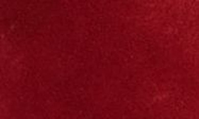 Beautiisoles Lindsay Pointed Toe Knee High Boot In Dark Red Suede