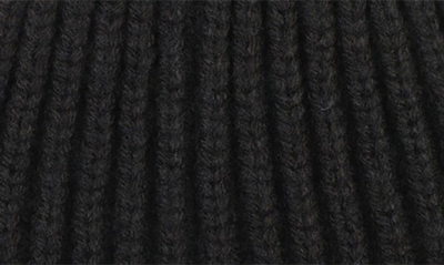 Shop Allsaints Rib Knit Beanie In Black