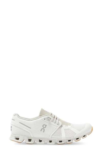Shop On Cloud 5 Running Shoe In White/ Sand