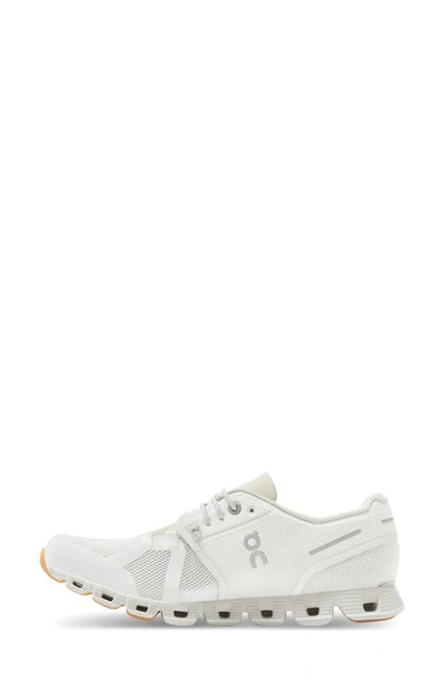Shop On Cloud 5 Running Shoe In White/ Sand