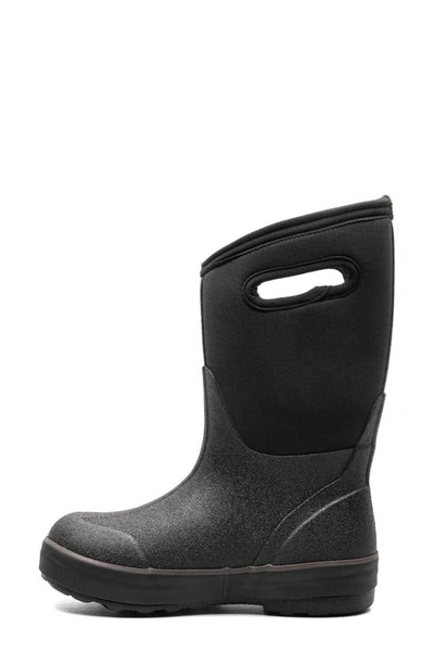 Shop Bogs Kids' Classic Solid Waterproof Insulated Boot In Black
