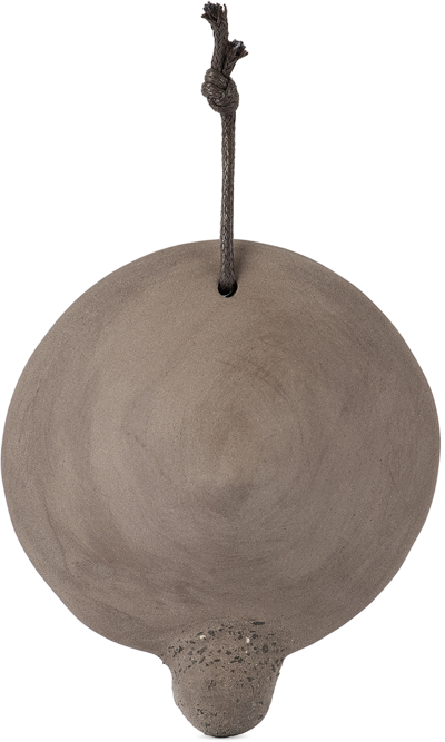 Shop Iaai Ssense Exclusive Brown Shape 2 Ornament In Brown-gray