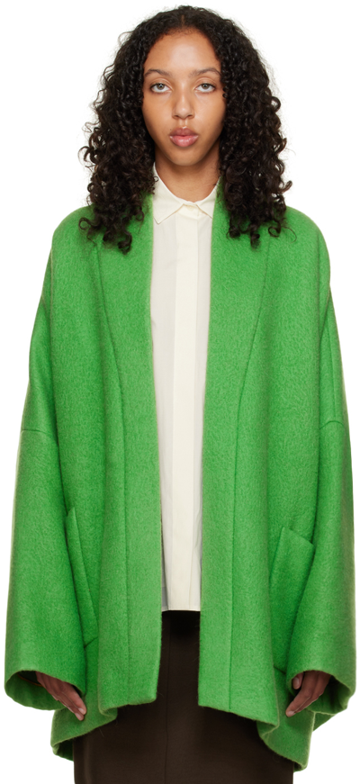 Oversize jacke Aus Alpakamischung stowe In Green