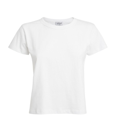 Shop Leset Margo T-shirt In White