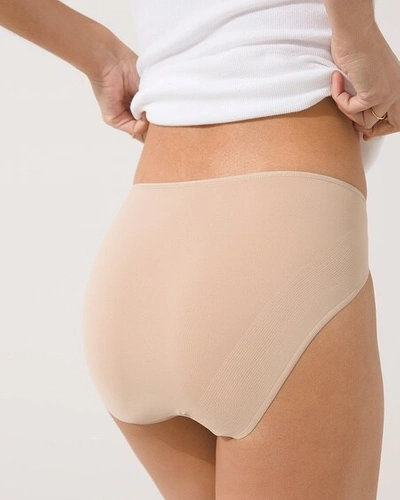 Soma Vanishing Edge Microfiber High Leg In Gray Ink