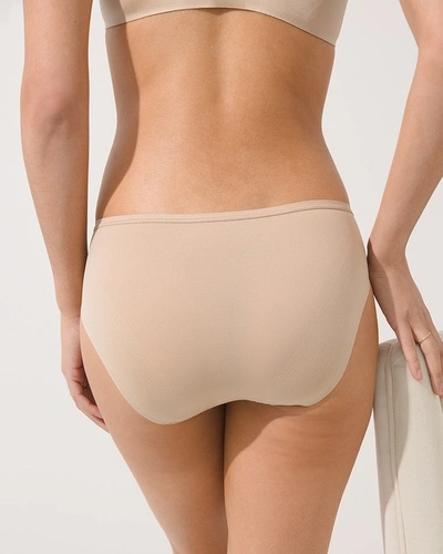 Soma Vanishing Edge Microfiber Hipster In Gray Ink