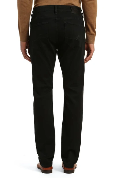 Shop 34 Heritage Charisma Relaxed Fit Straight Leg Five Pocket Pants In Black