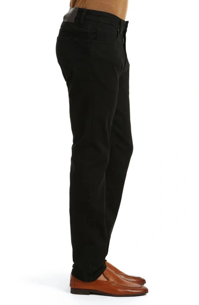 Shop 34 Heritage Charisma Relaxed Fit Straight Leg Five Pocket Pants In Black
