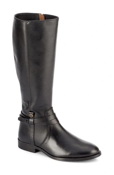 Shop Frye Melissa Belted Knee High Boot In Black - Sakura Leather