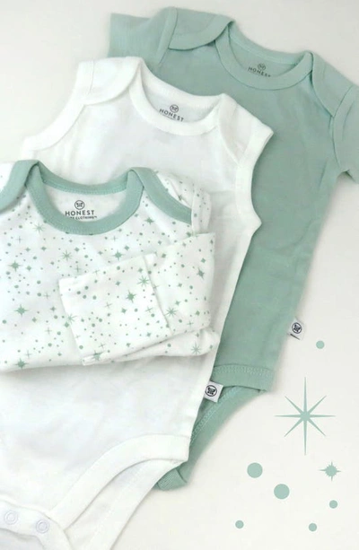 Shop Honest Baby 12-piece Welcome Home Gift Set In Twinkle Star White/ Sage