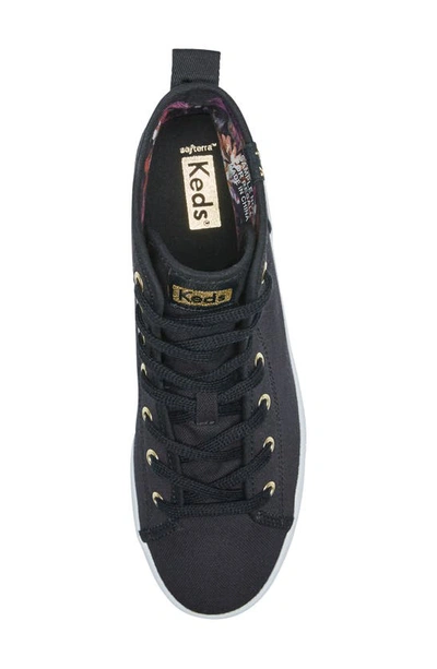 Keds Kickstart High Top Sneaker In Black