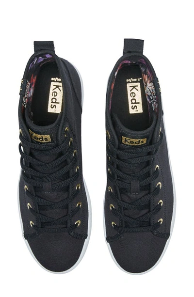 Keds Kickstart High Top Sneaker In Black