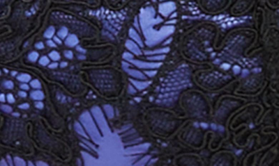 Shop Playful Promises Stevie Lilac Satin & Lace Underwire Plunge Bra In Lilac/ Black