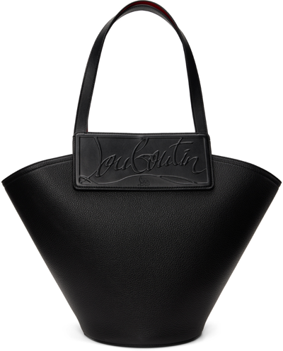 Shop Christian Louboutin Black Loubishore Bag In Cm53 Black/black