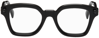 Shop Kuboraum Black Q3 Glasses In Black Shine