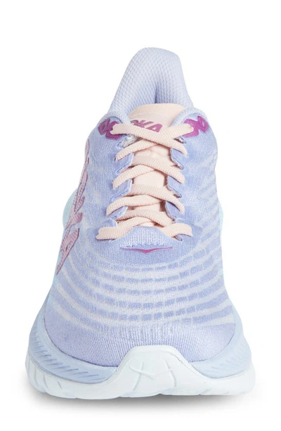 Shop Hoka Mach 5 Running Shoe In Baby Lavender / Summer Song