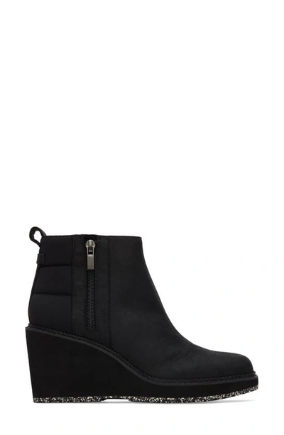 Shop Toms Raven Wedge Bootie In Black