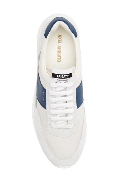 Shop Axel Arigato Genesis Vintage Runner Sneaker In Cremino/ Blue