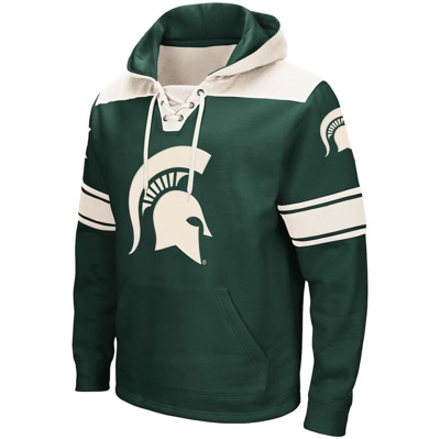 Shop Colosseum Green Michigan State Spartans 2.0 Lace-up Pullover Hoodie