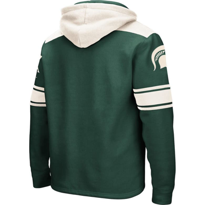 Shop Colosseum Green Michigan State Spartans 2.0 Lace-up Pullover Hoodie