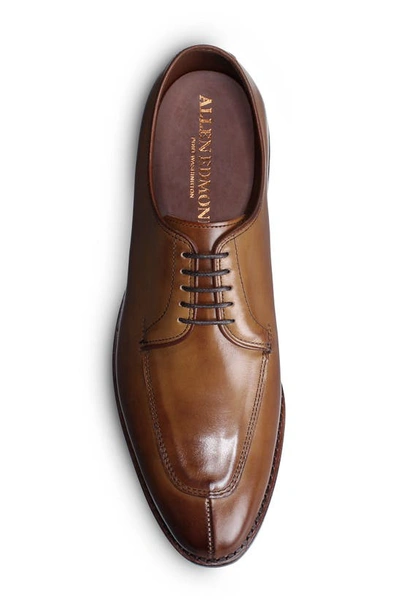 Shop Allen Edmonds Delray Blucher Derby In Walnut