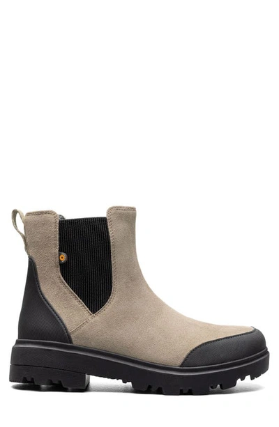 Shop Bogs Holly Waterproof Chelsea Boot In Taupe