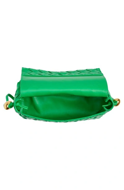Bottega Veneta Multipouch Intrecciato Leather Crossbody Bag In Parakeet-gold