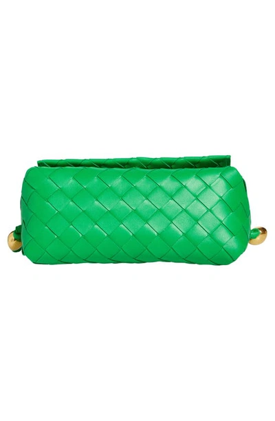 Bottega Veneta Multipouch Intrecciato Leather Crossbody Bag In Parakeet-gold