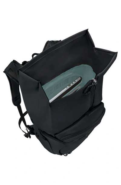 Osprey Metron 22 Roll Top Backpack In Black